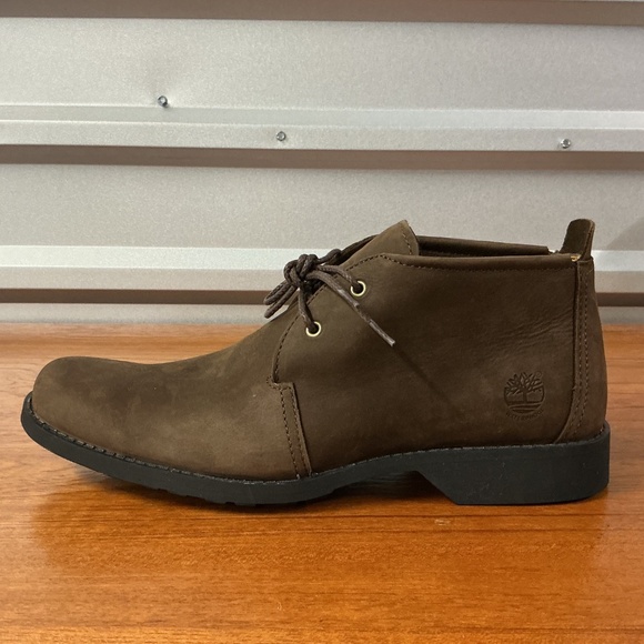Timberland Men Earthkeepers Chocolate Leather Casual Walking Chukka Boot Size 11 - Picture 7 of 12